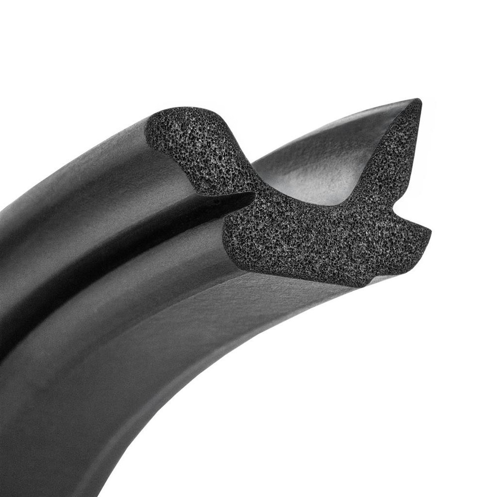 Molded roof-rail seal