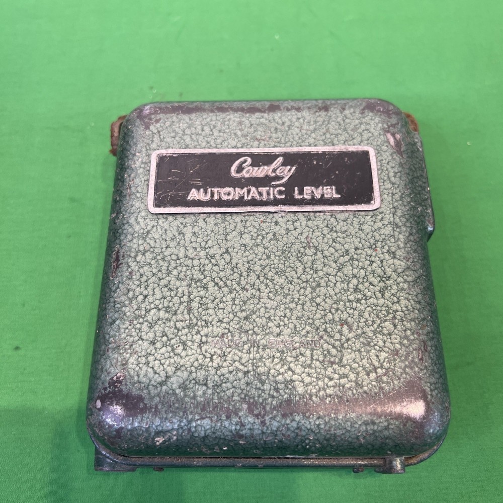 Vintage COWLEY Automatic Level In Original Case