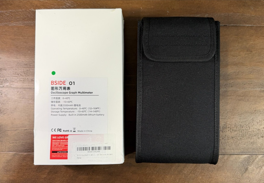 BSIDE O1 Handheld Digital Oscilloscope Multimeter Current Voltage Tester