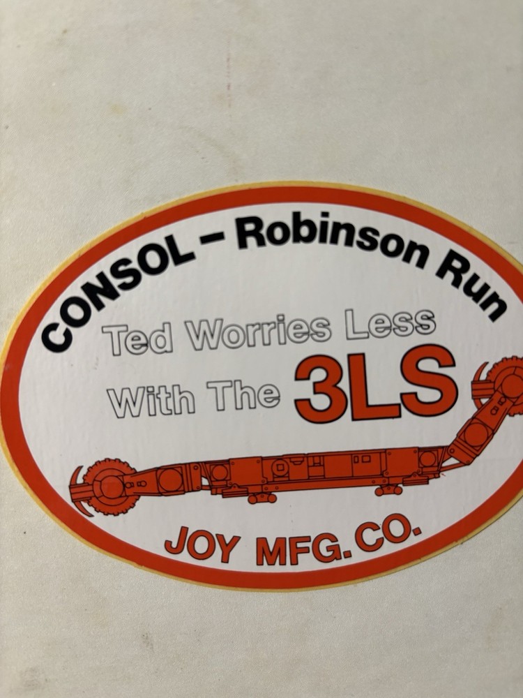 Joy Coal Mining stickersNICE Older Sticker