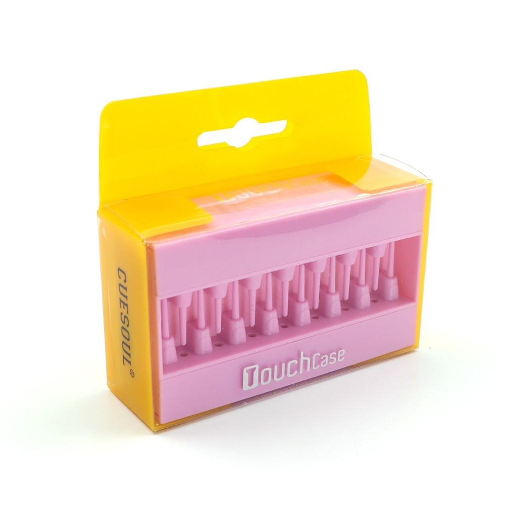 CUESOUL TOUCH-Point Dart Soft Tips withTouch Dart Case Tool-Pink