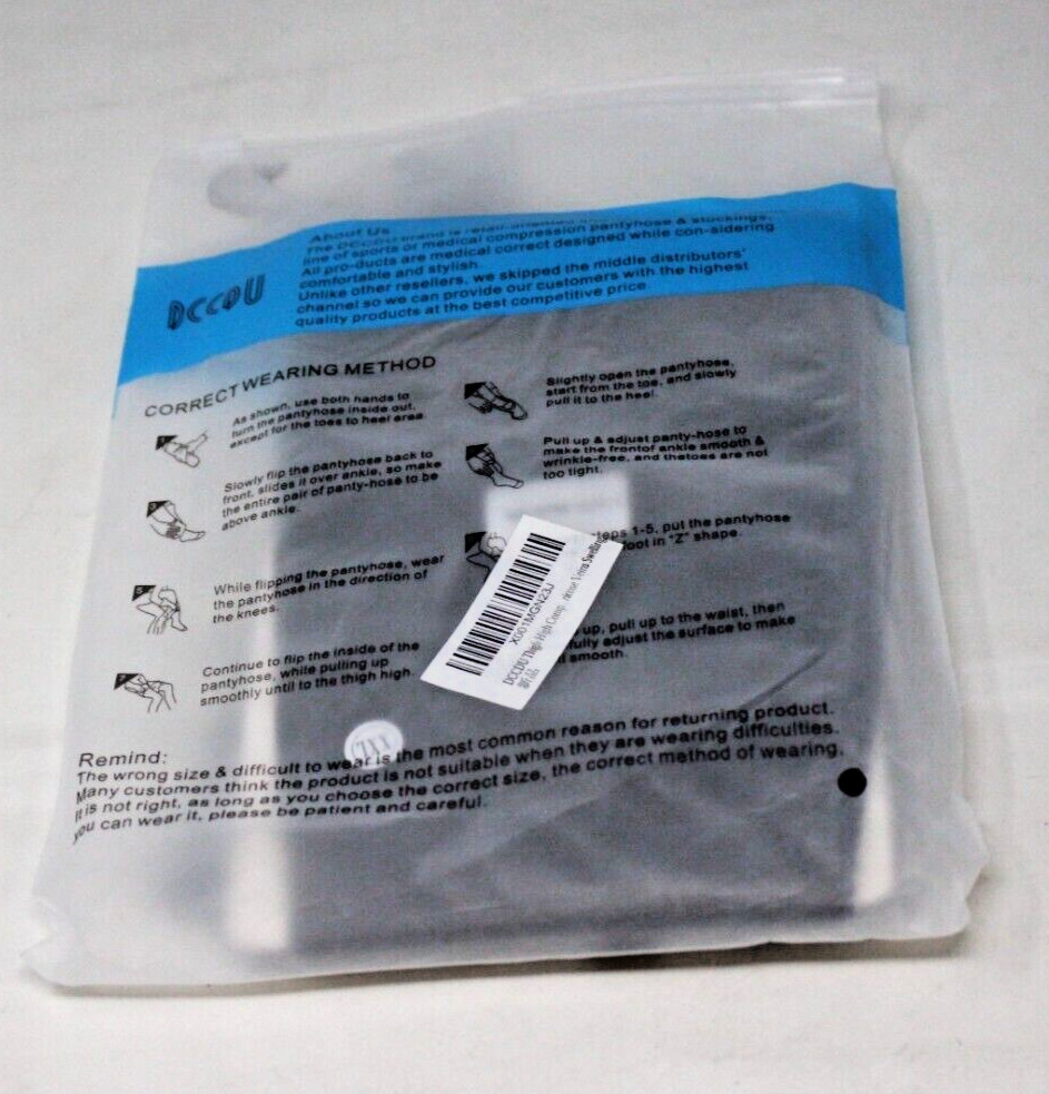 DCCDU Thigh High Compression Stockings XXL