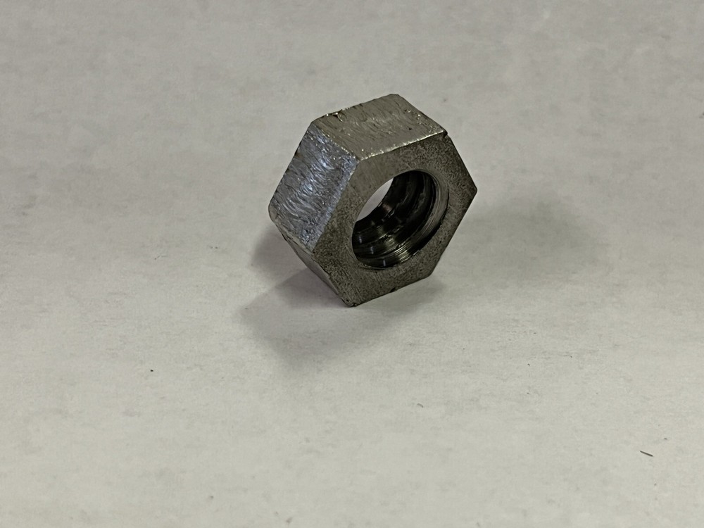 Replacement Stainless Steel 7/16"-14" Hex Nut for Banjo Poly Pump