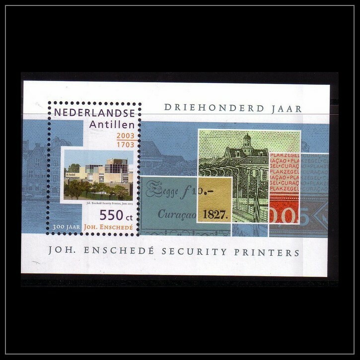 Netherlands - Dutch Antilles Issue 2003 (SS 1441) Security Printer