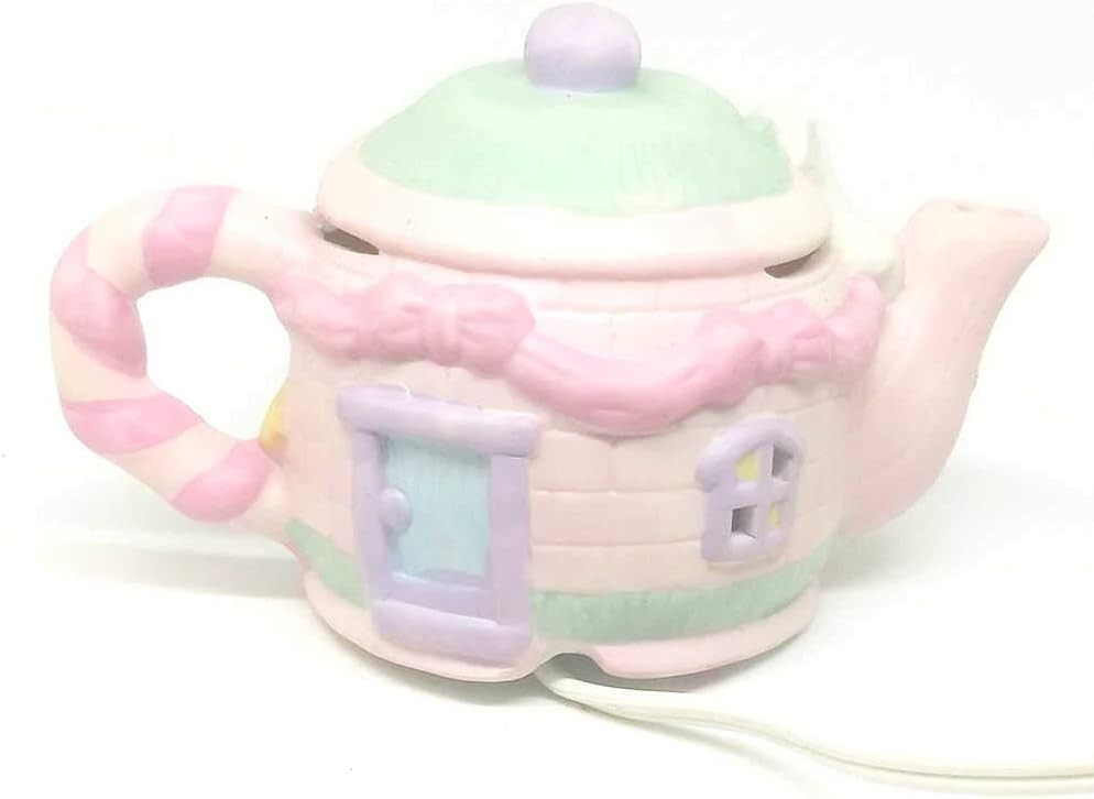 Teapot Easter Bunny Porcelain Night Light