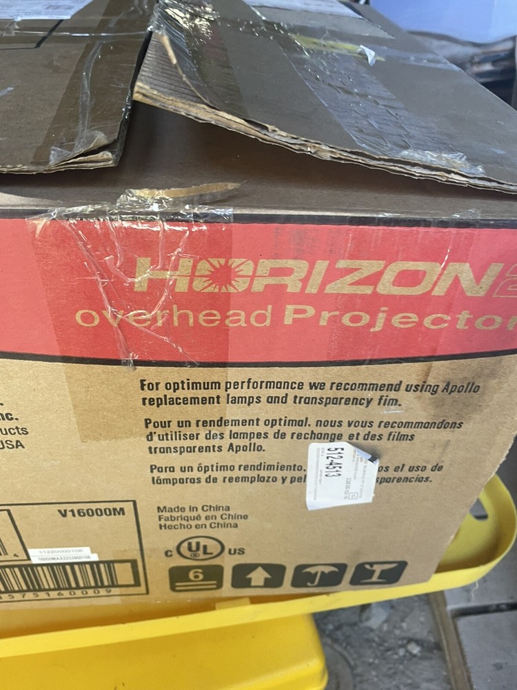 Apollo Horizon 2 Overhead Projector 2000 Lumen Output 10"x10"