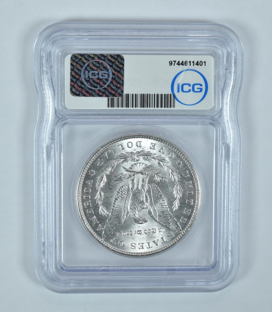 1900 Morgan Silver Dollar MS63 ICG