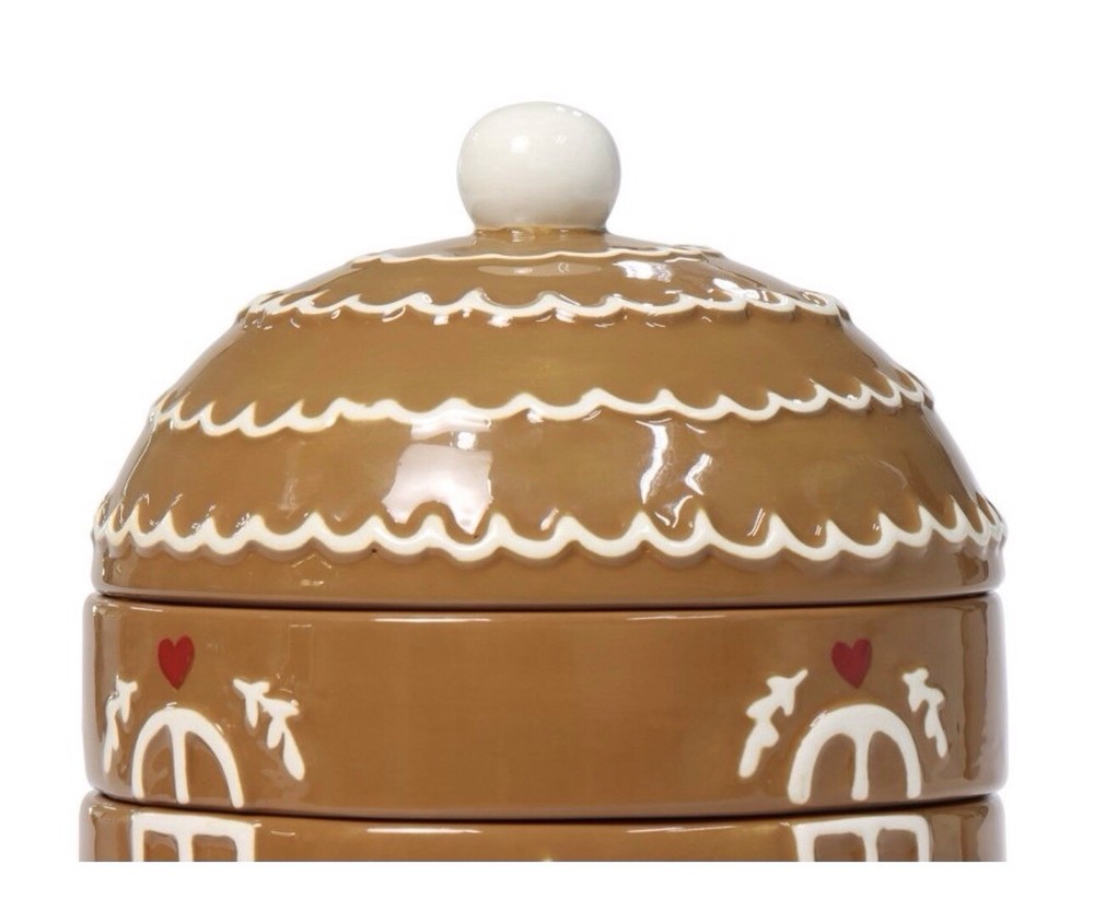 Target Gingerbread House Measuring Cups Christmas Ceramic Stacking Baking Decor