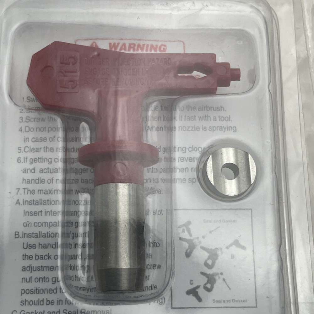 (5 pack ) dez sc-6 airless spray tip 515