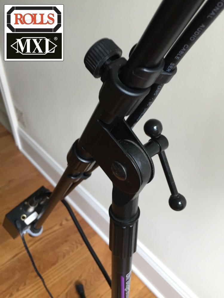 Pro Microphone MXL770, Variable Gain Preamp, USB interface, stand, extras