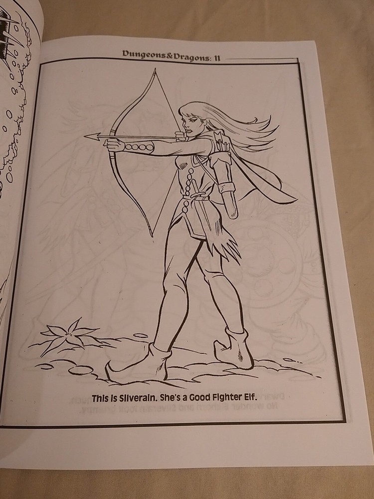 Dungeons and Dragons Coloring Book