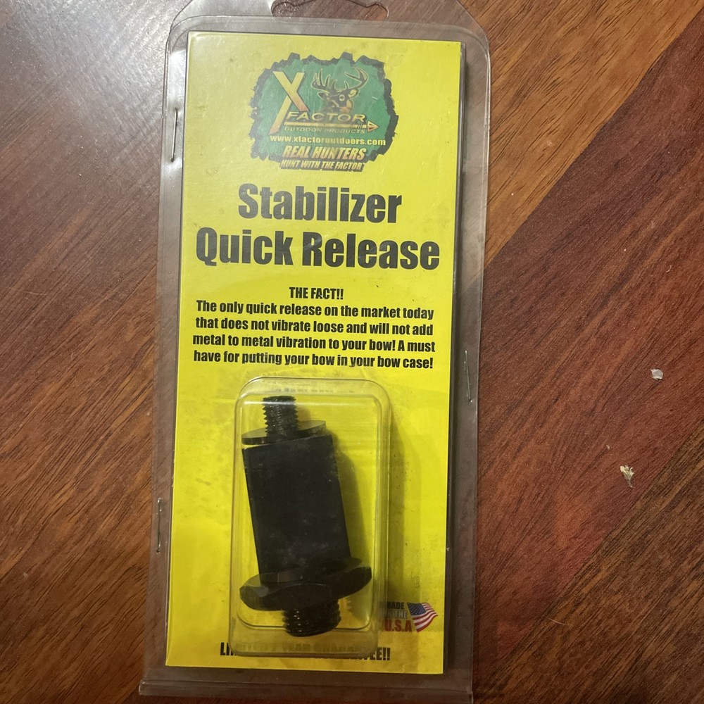 X Factor  Stabilizer Quick Release Black Outdoor products