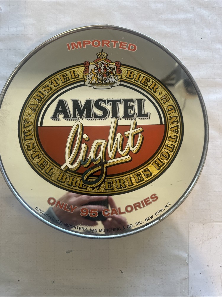 Vintage Amstel Light Brewery Bar Mirror