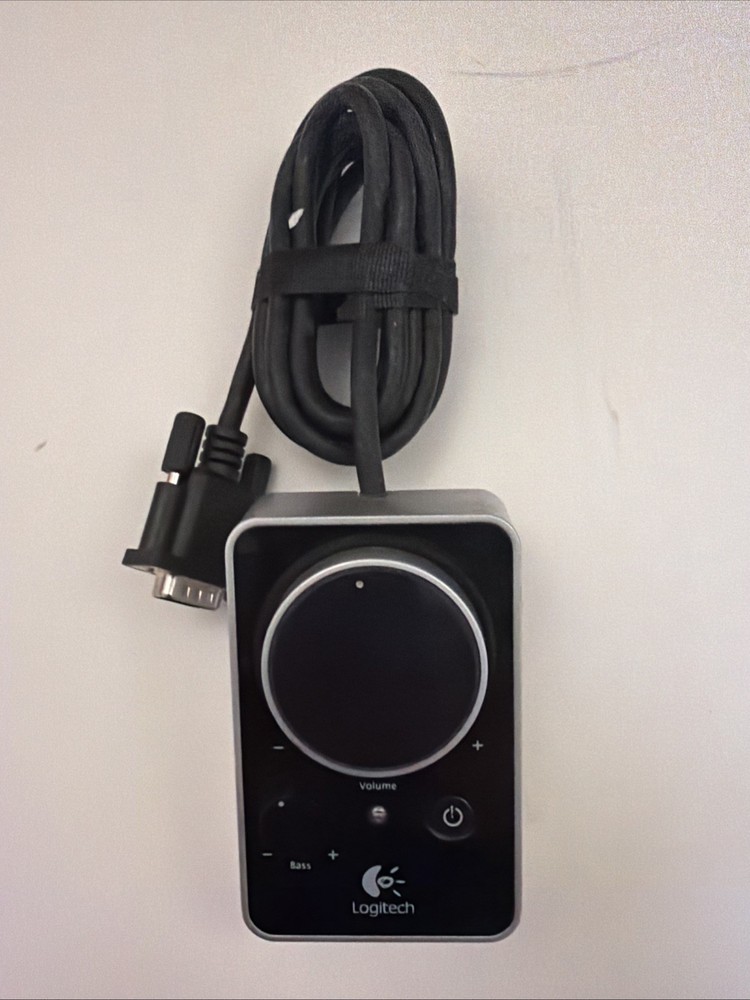 Logitech Z4 Speaker Volume Bass Controller Wired Control Pod Module