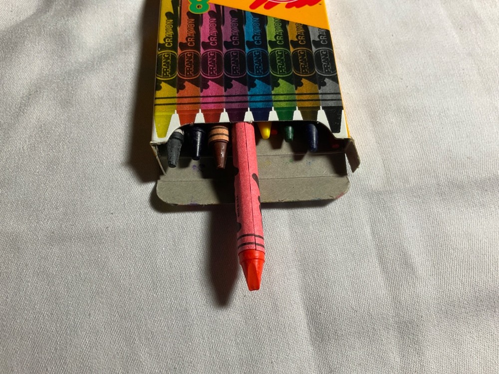 Prang 8 Pack Of Unused Crayons
