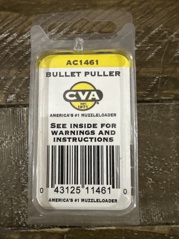 CVA AC1461 Muzzleloader Black Powder Bullet Puller