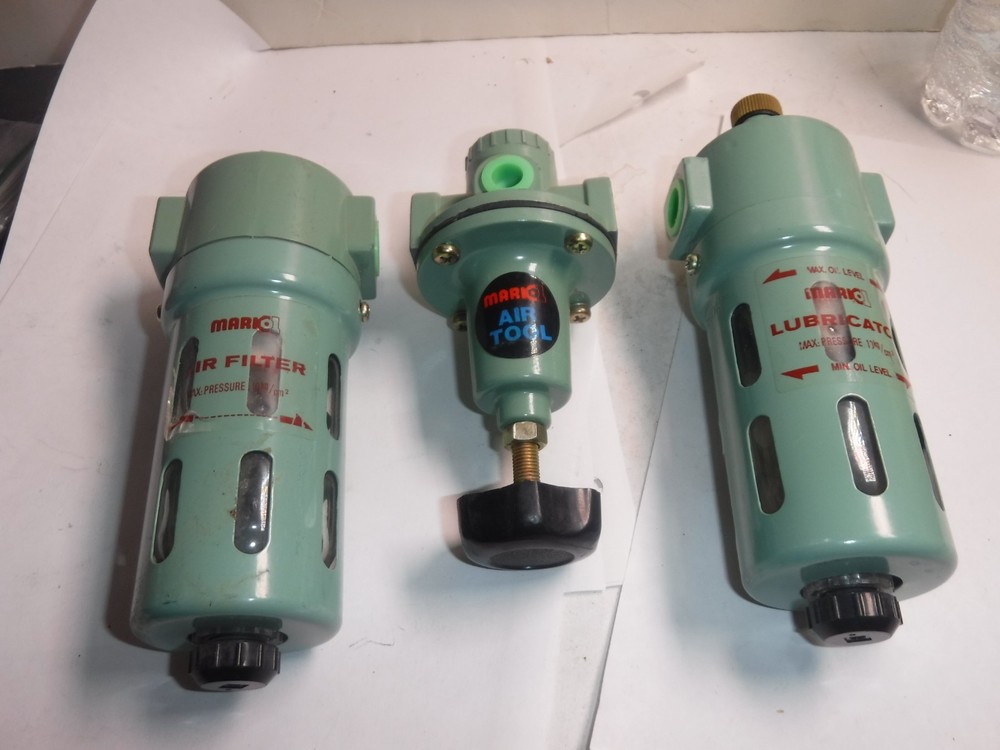 Mario Air Tools Tools Air Control Units #8508 Filter Regulator Lubricator Parts