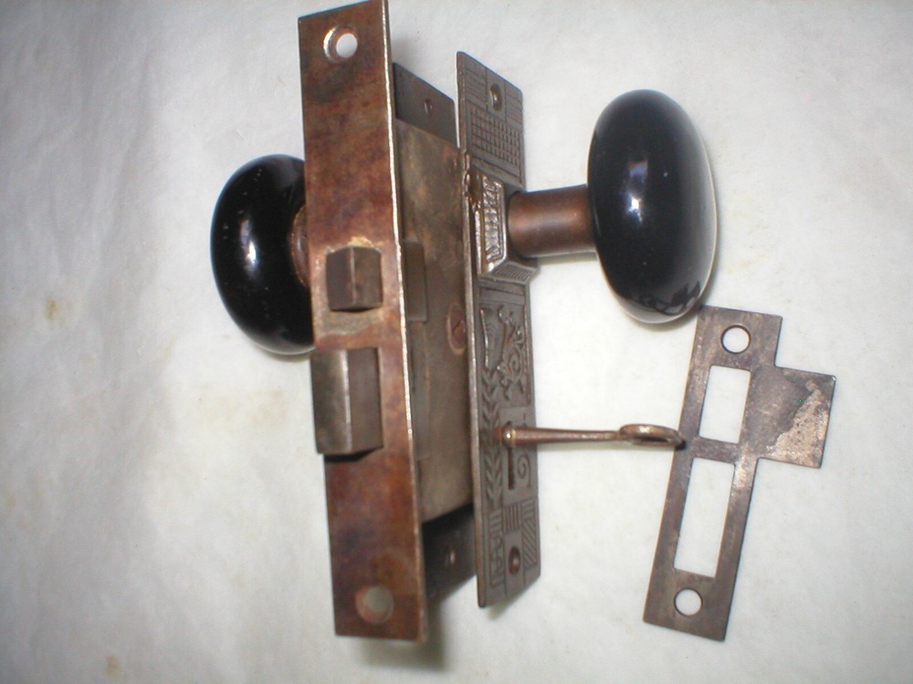 Antique Victorian Era Door Hardware