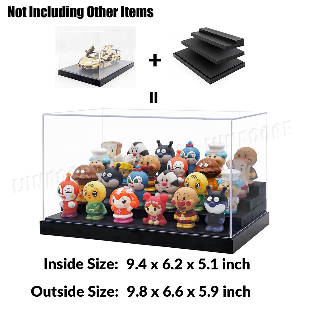 Acrylic Display Case Step Blind Box Mini Pop Figures Storage Toy Model Protector