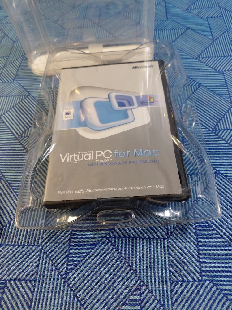 GENUINE Microsoft Virtual PC for MAC Version 7 with Windows XP Professional