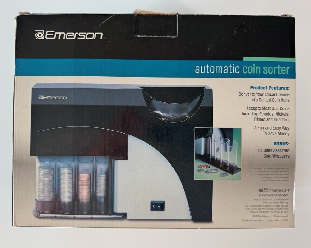 emerson automatic coin sorter