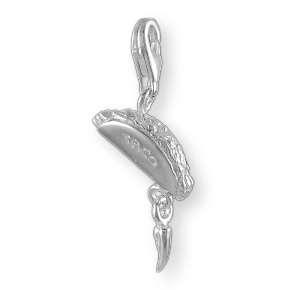Melina charm pendant taco silver 925