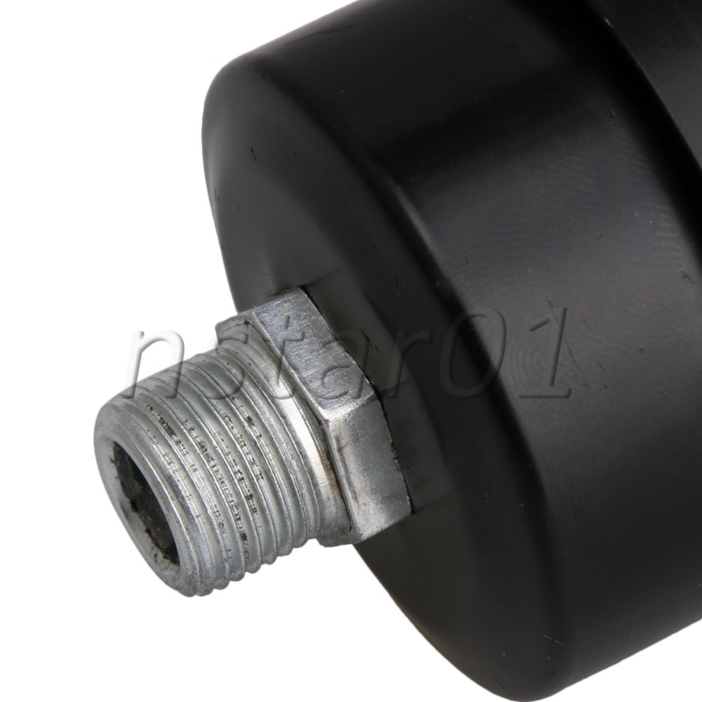 3/8PT 1.6 cm Air Compressor Intake Filter Black