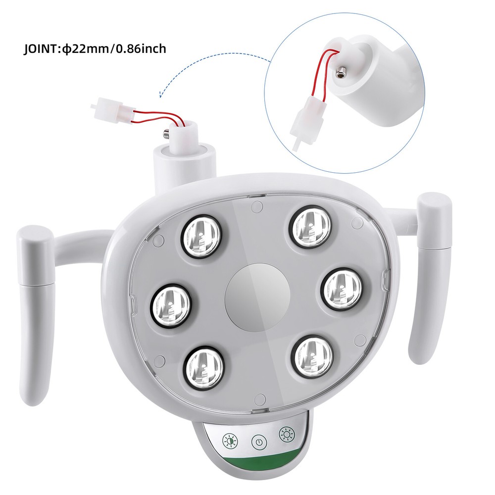 COXO Dental Oral Light Operating Light 6 LED Induction Double Control System