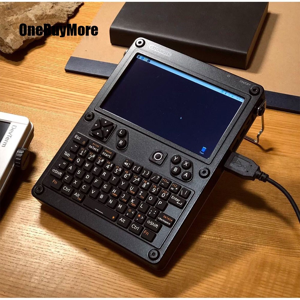 WiFi Version Uconsole Clockwork Development Board 74-Key QWERTY Backlit Keyboard