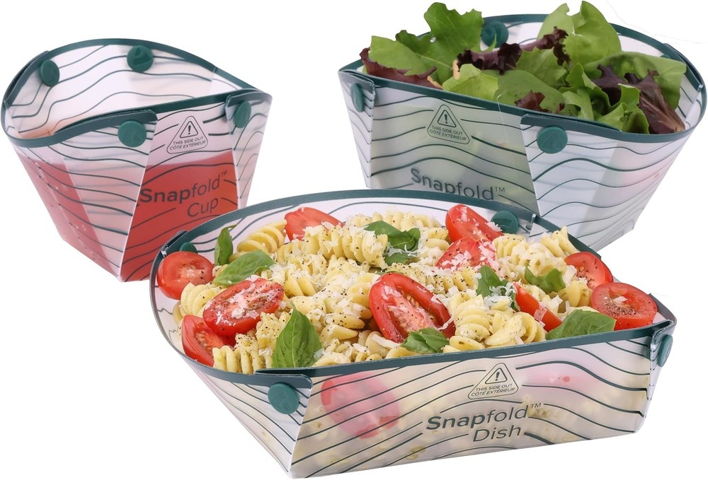 Coghlan's Snapfold™ Solo Pack 3-Piece Collapsible Tableware Set – Lightweigh