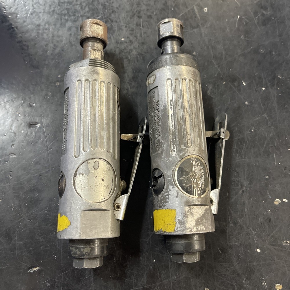 Two CENTRAL PNEUMATIC 36572 ANGLE DIE GRINDER