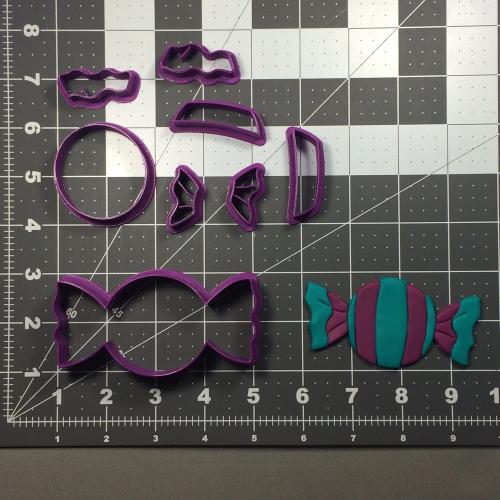 Candy Wrapper 102 Cookie Cutter Set