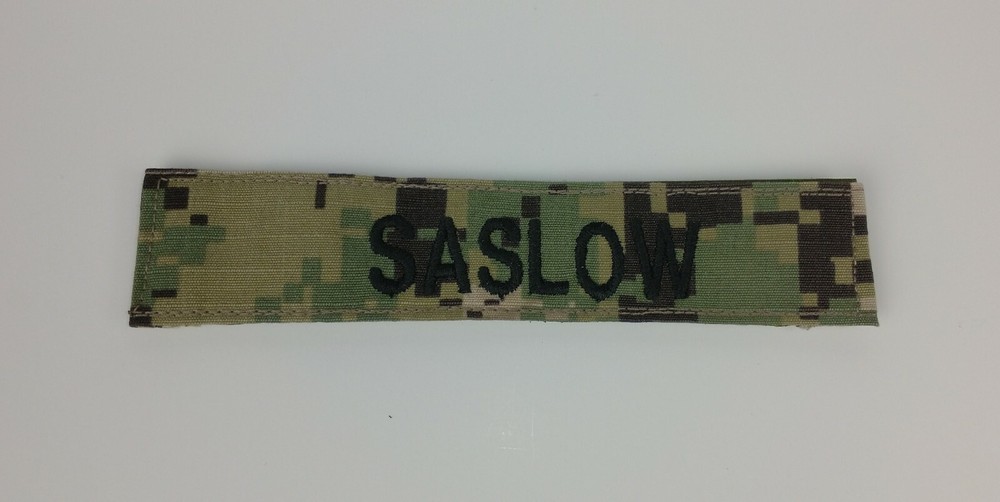 Siren: Screen Matched Navy Uniform Nametag (Saslow)