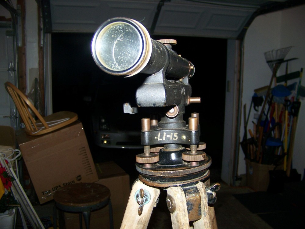 Dietzgen Vintage Transit Level And Tripod.