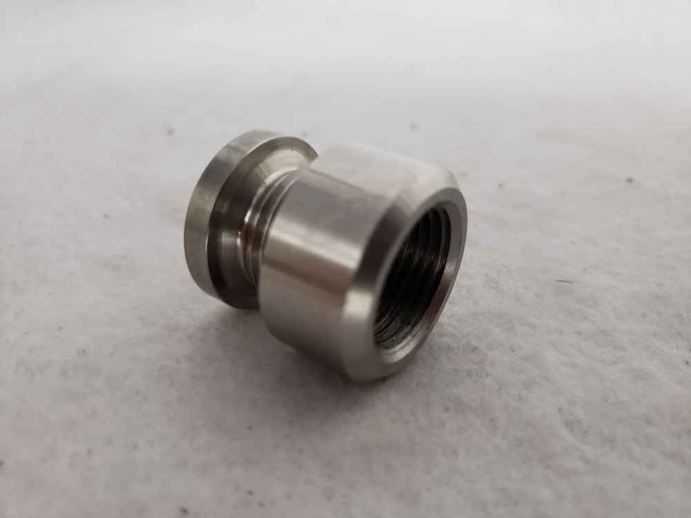 Oxygen Sensor O2 Weld on Stepped Nut & Cap Bung Kit M18*1.5 Thread S1P2
