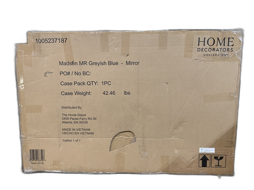 Home Decorators Collection Madsen 48 in. W x 30 in. H Rectangular Framed Wall