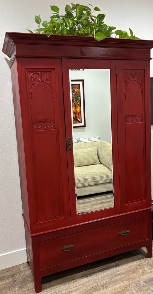 Mission-style Armoire