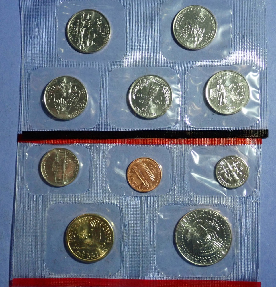 2000 Mint Set 20 Brilliant Uncirculated Coins