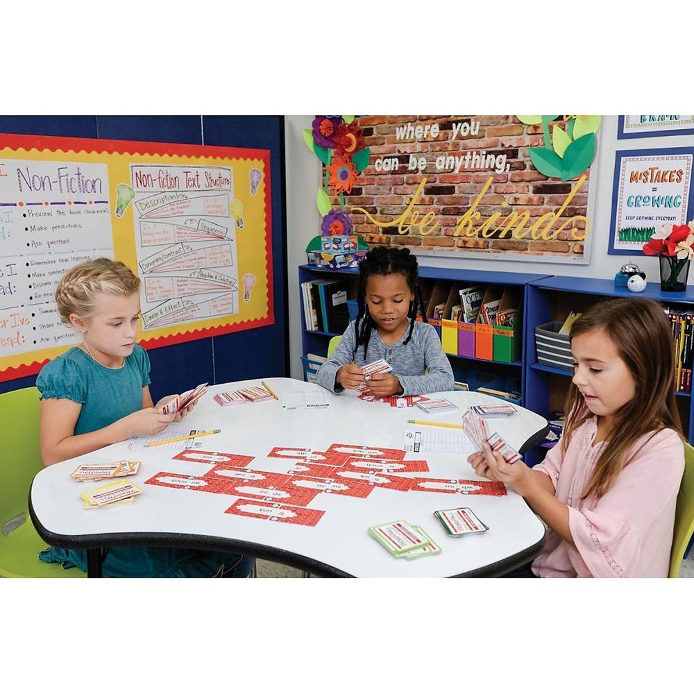 Mind Sparks WordWall Challenge Card Game, Blends & Digraphs