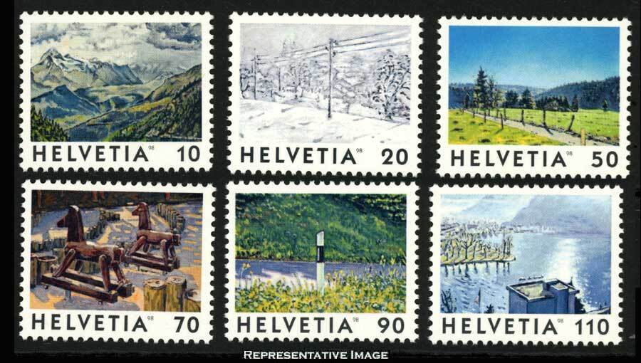 Switzerland Scott 1019-1024 Mint never hinged.
