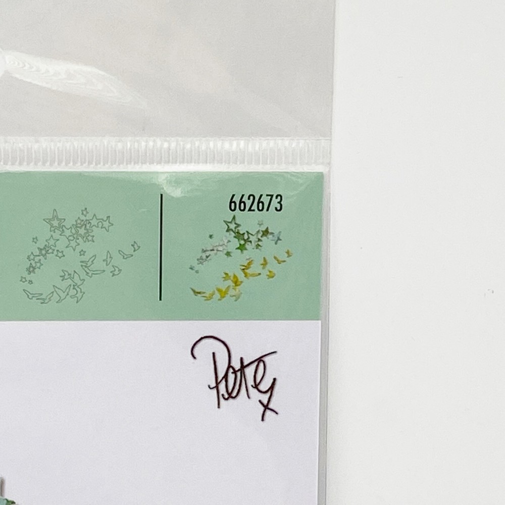 Sizzix Thinlits Birds Stars Pete Hughes Cutting Dies 662673 NEW