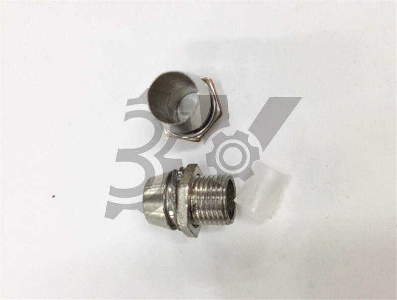 50pcs Chrome Metal 5mm LED Bezel Holder Panel Display