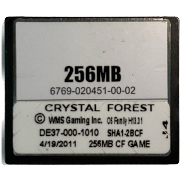 WMS Bluebird 1 Compact Flash (GAME) Crystal Forest