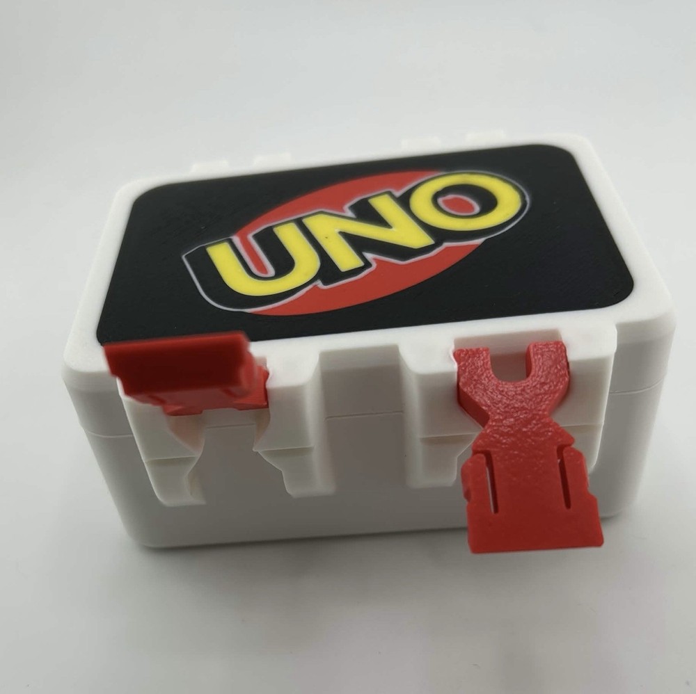 3D Printed UNO Card Storage Case – Card Game Accessory