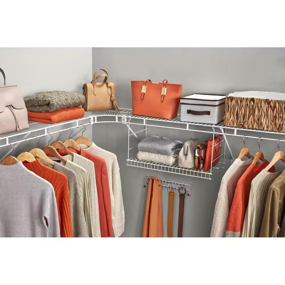 Fixed Rod Wire Shelf 6 Ft. X 12 In.
