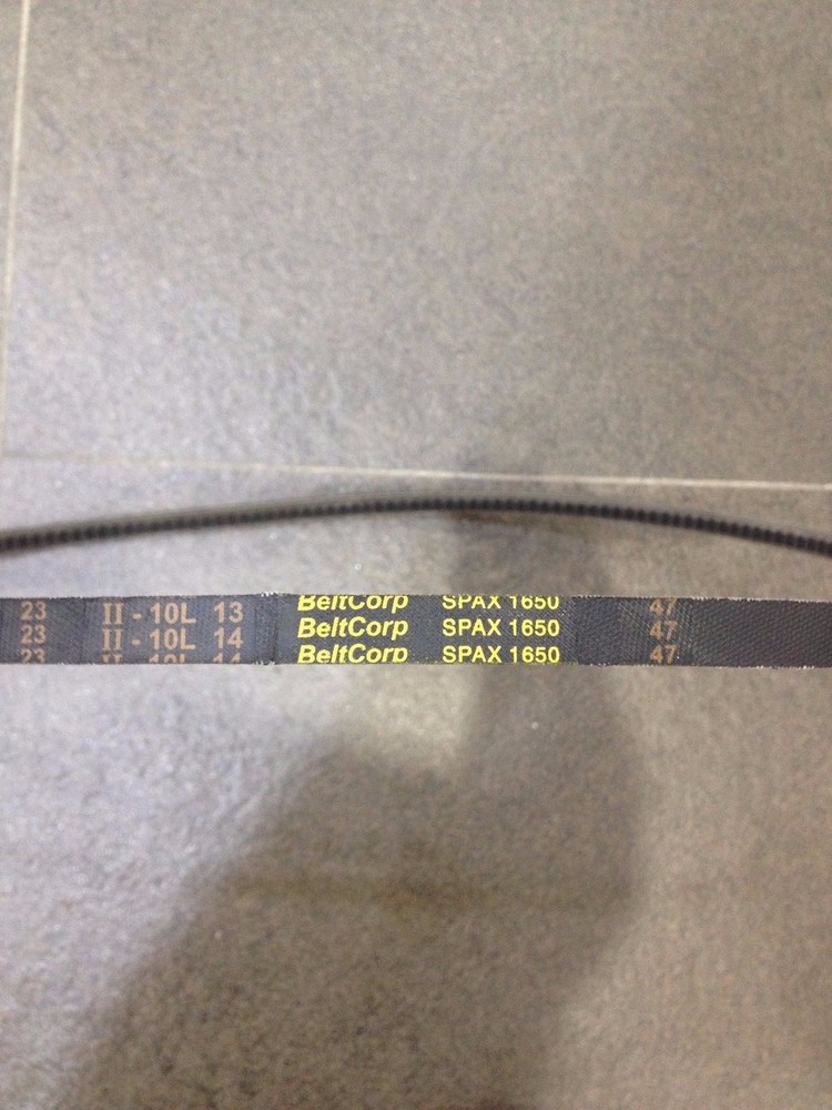 2 x BELTCORP SPAX1650 BELT