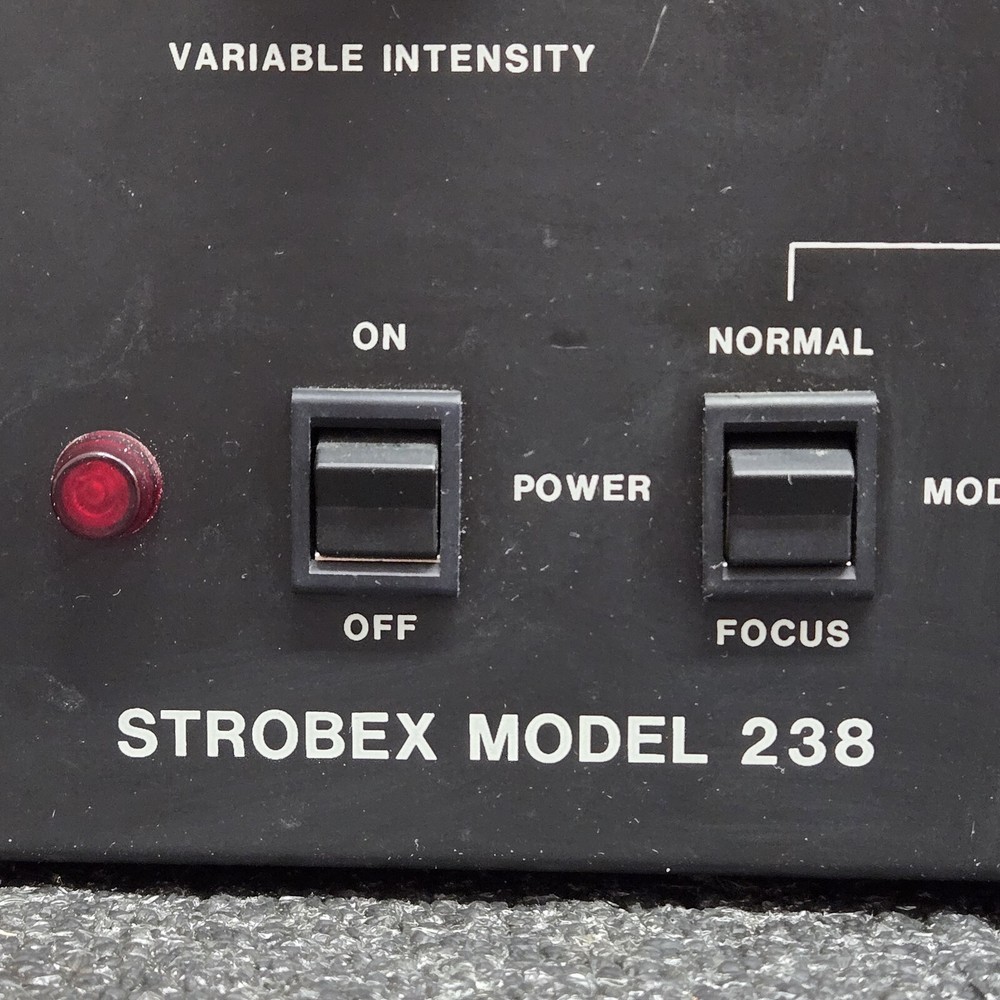 Chadwick Helmuth Strobex Model 278 Xenon Arc Strobe/Flash Lamp & 238 Controller