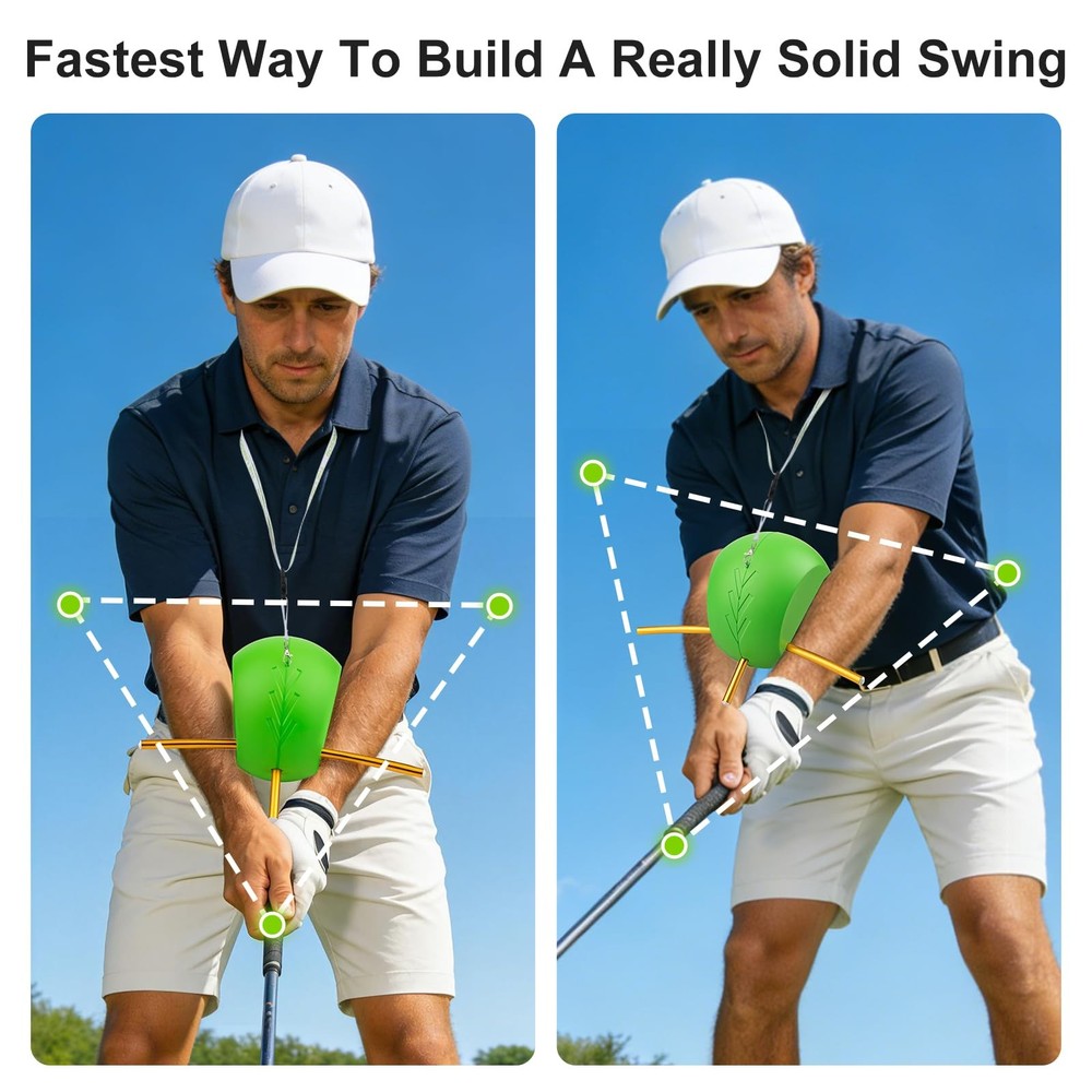 Upgraded The Connector Golf Training Aid,Simple and Effective Tool,Golf Swing