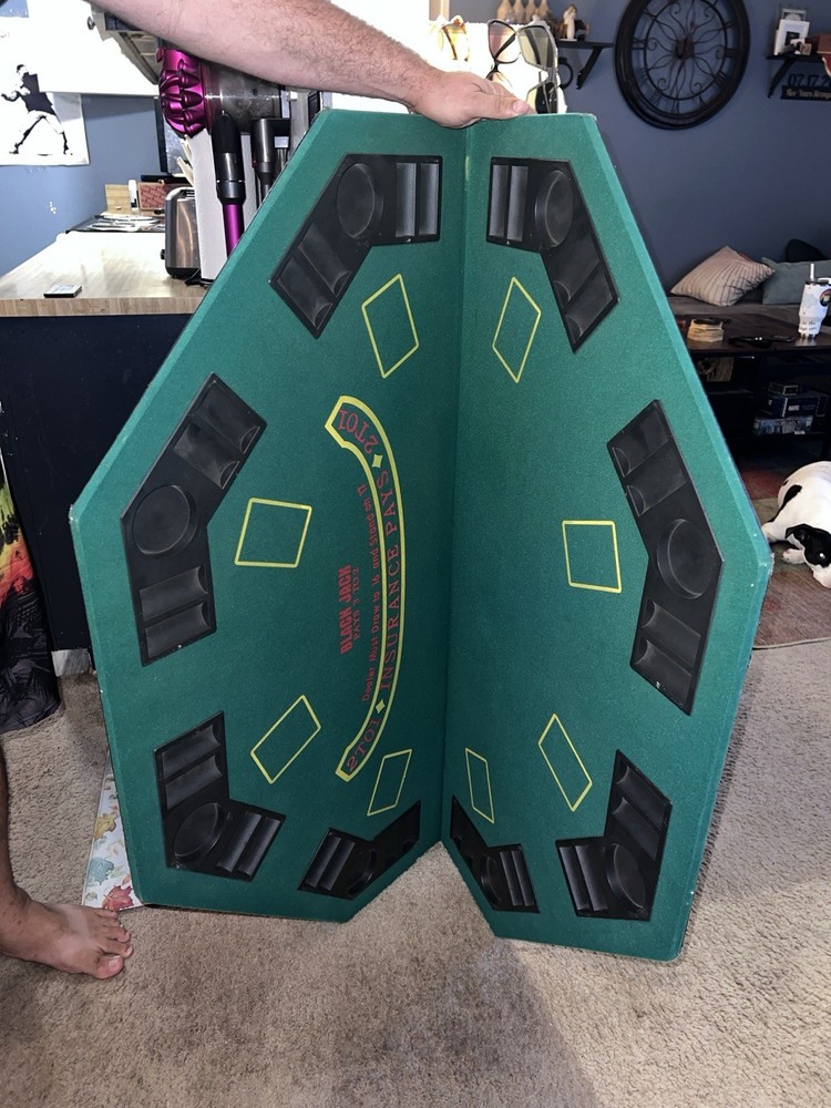 Folding Blackjack Table Top