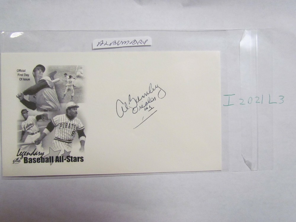 Al Bumbry Signed First Day Cover Envelope